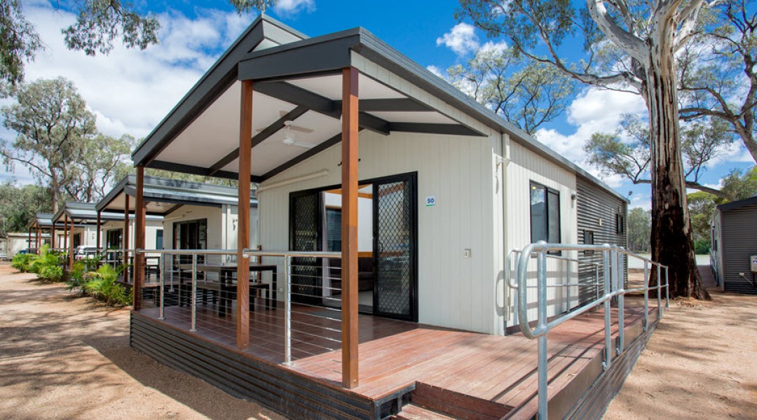 BIG4 Renmark Accommodation Two Bedroom Accessible Family Villa 6 Berth 00