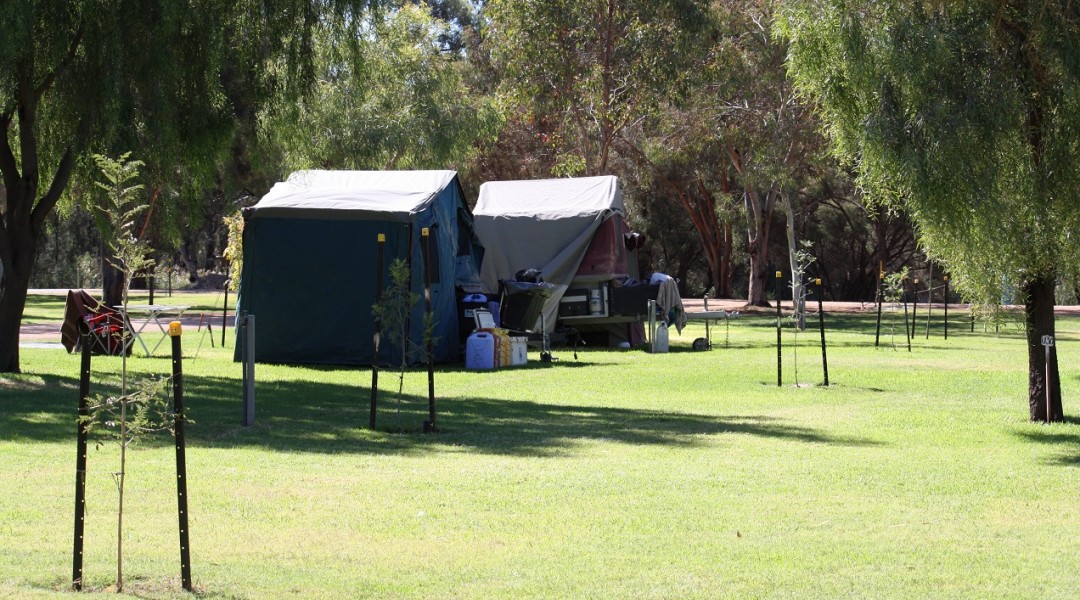 Enjoy Nature in the Unpowered Sites at BIG4 Renmark Riverfront Holiday Park
